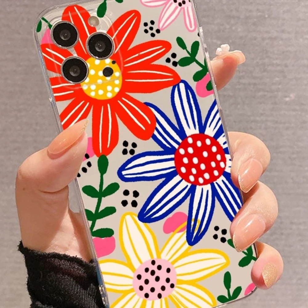 Multi floral iPhone 11 max silicone case